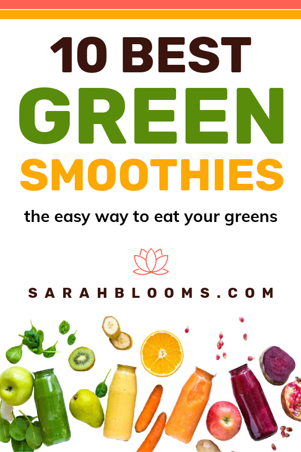 Get your daily dose of greens the easy way with these 10 Great-Tasting Green Smoothies you won't believe are good for you! #greensmoothies #healthygreensmoothies #healthysmoothies #smoothierecipes