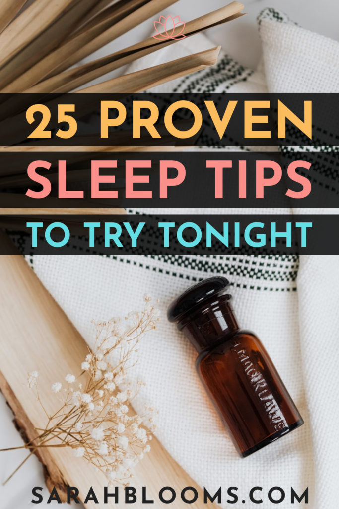 Transform your sleep with these Easy, All-Natural Sleep Tips that actually work! #sleeptips #naturalsleeptips #healthtips #weightloss #weightlosstips #sarahblooms