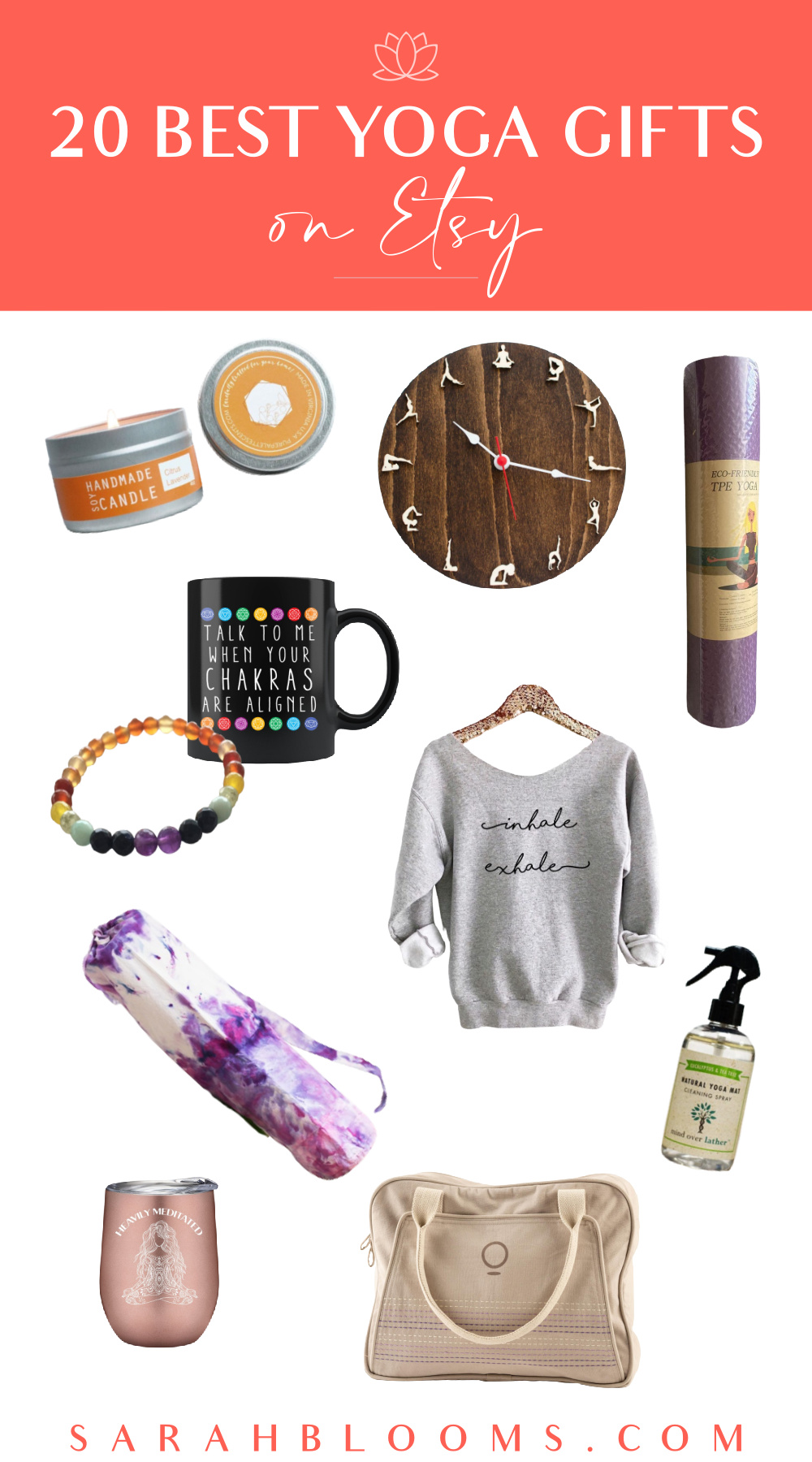 20 Best Yoga Gifts on Etsy for the Yoga Lover in Your Life • Sarah Blooms