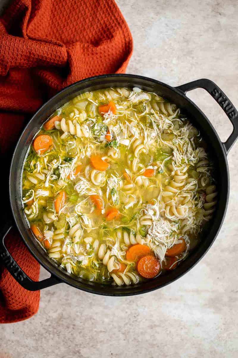 Chicken Noodle Soup Best Rotisserie Chicken Shortcut Meals