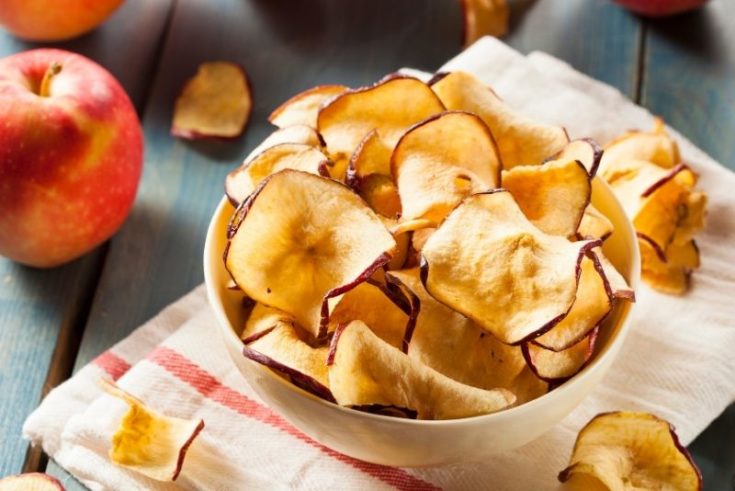 Easy Baked Apple Chips for Healthy Fall Snacking