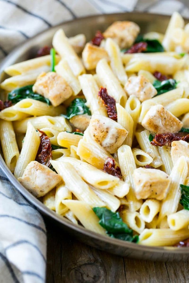 Sun Dried Tomato Pasta Best Rotisserie Chicken Shortcut Meals You Can Make with a $5 Rotisserie Chicken