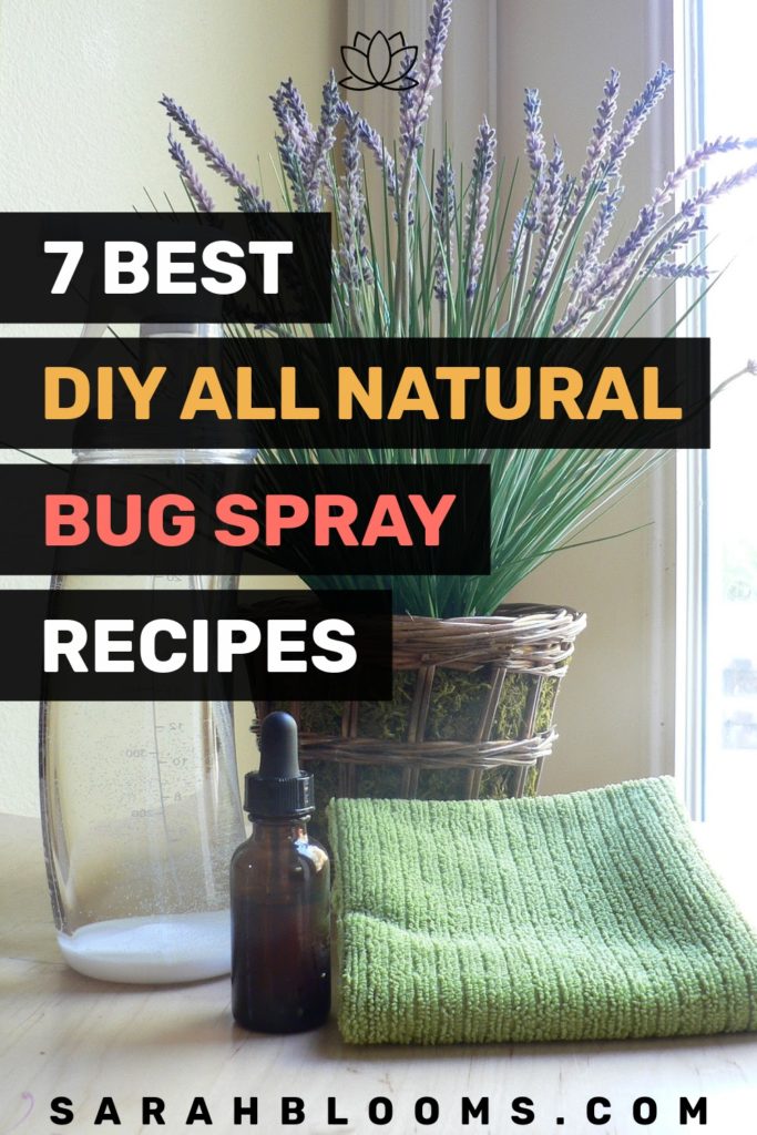 Stay healthy and bug-free this summer with these 7 Best DIY All-Natural Bug Spray Recipes that really work - without dangerous chemicals!