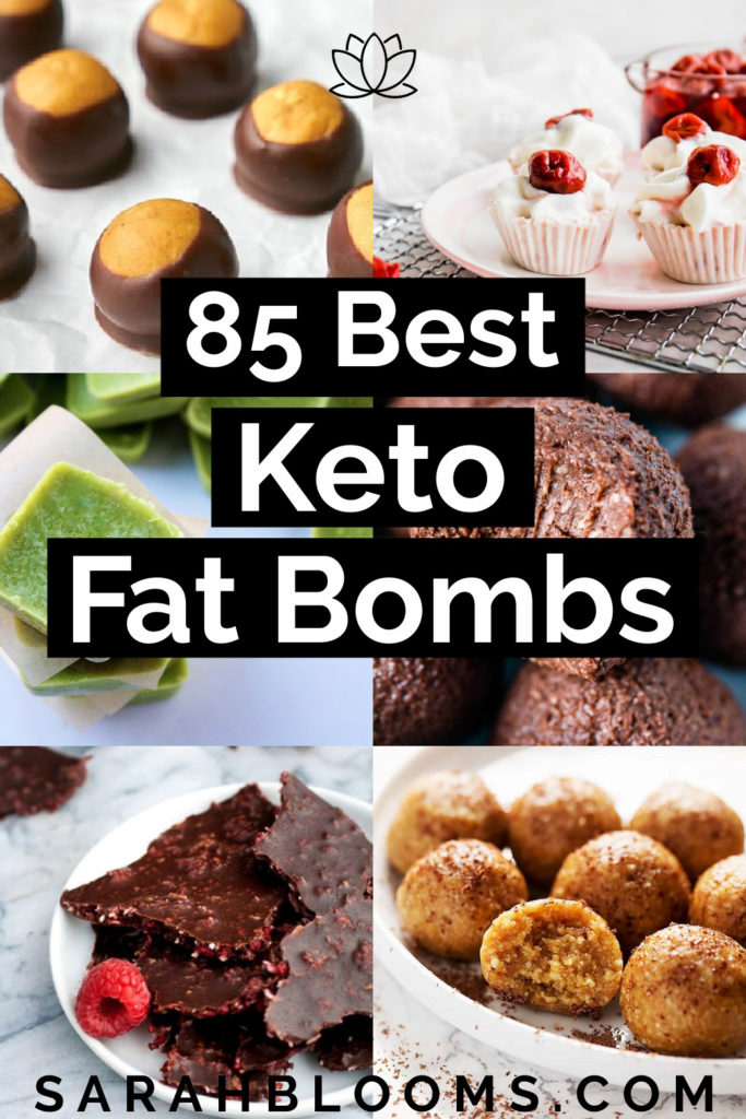 Satisfy your sweet cravings with these 85 Best Keto Fat Bombs that will help you stick with your low-carb keto diet and lose weight fast!