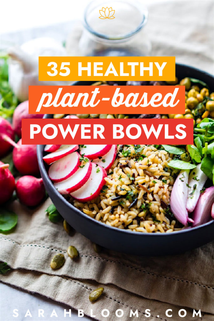 Satisfy your hunger and nourish your body with these 35 Best Superfood Vegan Power Bowls that are packed with nutrition and loads of flavor!