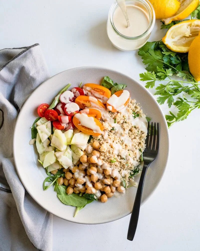 Mediterranean Couscous Bowls Best Vegan Bowls for Quick, Easy, and Filling Meals