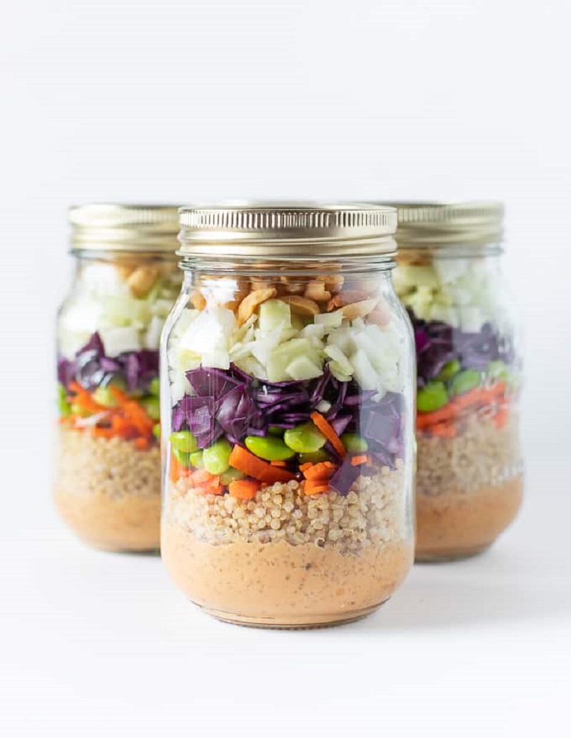 Peanut Crunch Salad [gluten-free] Best Healthy 30-Minute Plant-Based Dinners