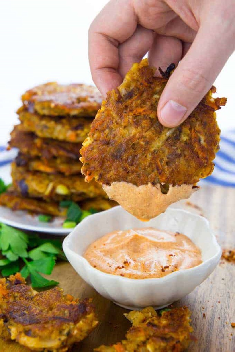 Vegetable Potato Fritters 50 Best Healthy 30-Minute Plant-Based Dinners