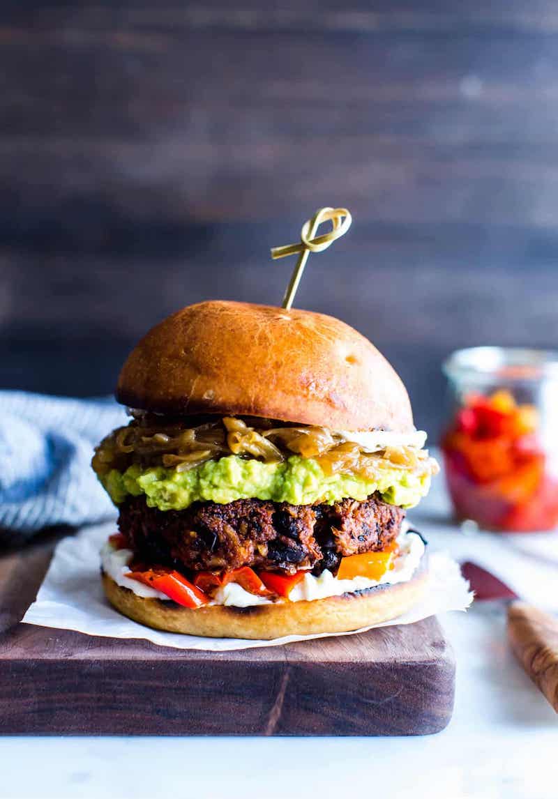 Black Bean Walnut Burger Best Veggie Burger Recipes You Can Make At Home