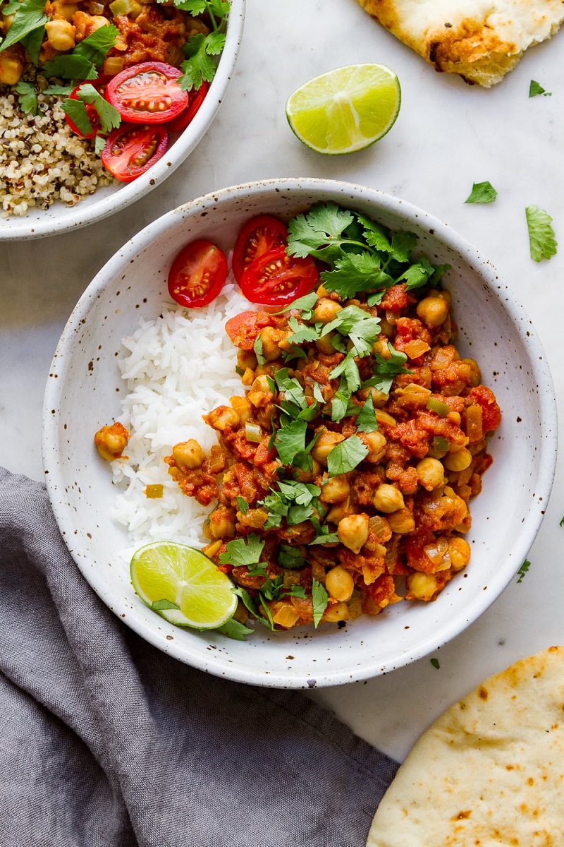 Vegan Chana Masala [gluten-free] Best Healthy 30-Minute Plant-Based Dinners
