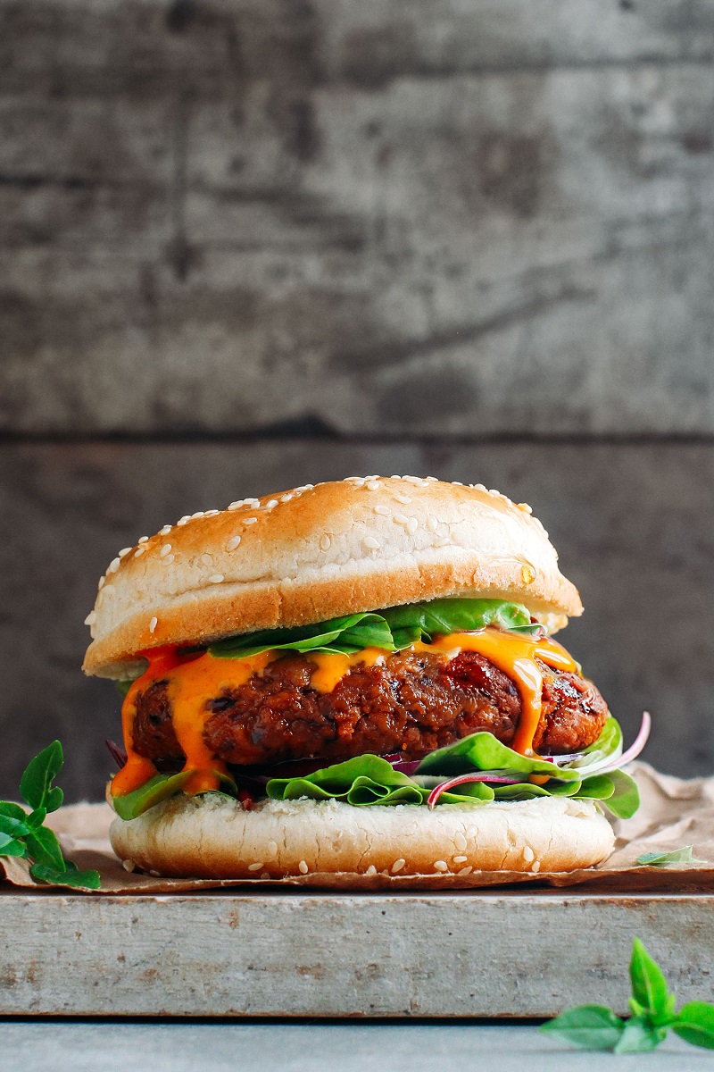 High-Protein TVP Vegan Burger 40 Best Veggie Burger Recipes Even Meat Eaters Will Love