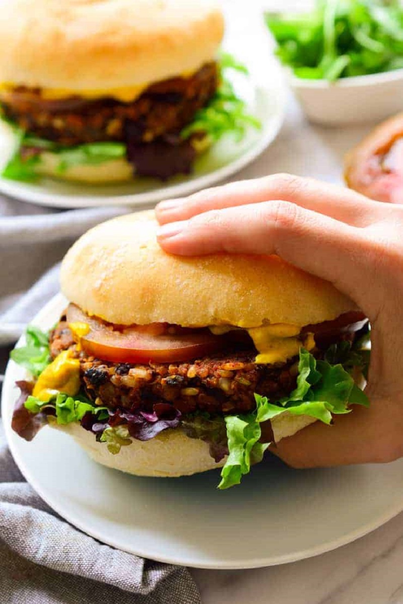 Black Beans and More Burger Best Plant Based Burgers