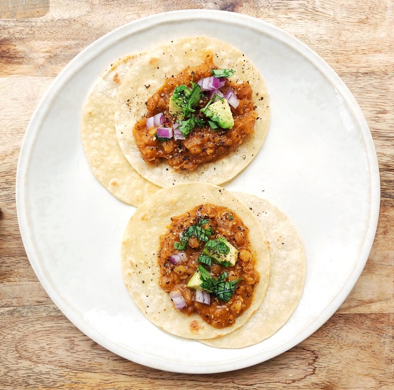 Sloppy Joe Tacos Best Healthy 30-Minute Plant-Based Dinners