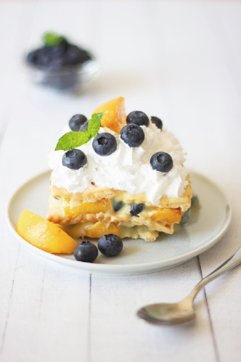 Vegan Vanilla Icebox Cake Best Fresh and Fruity Vegan Desserts for Summer