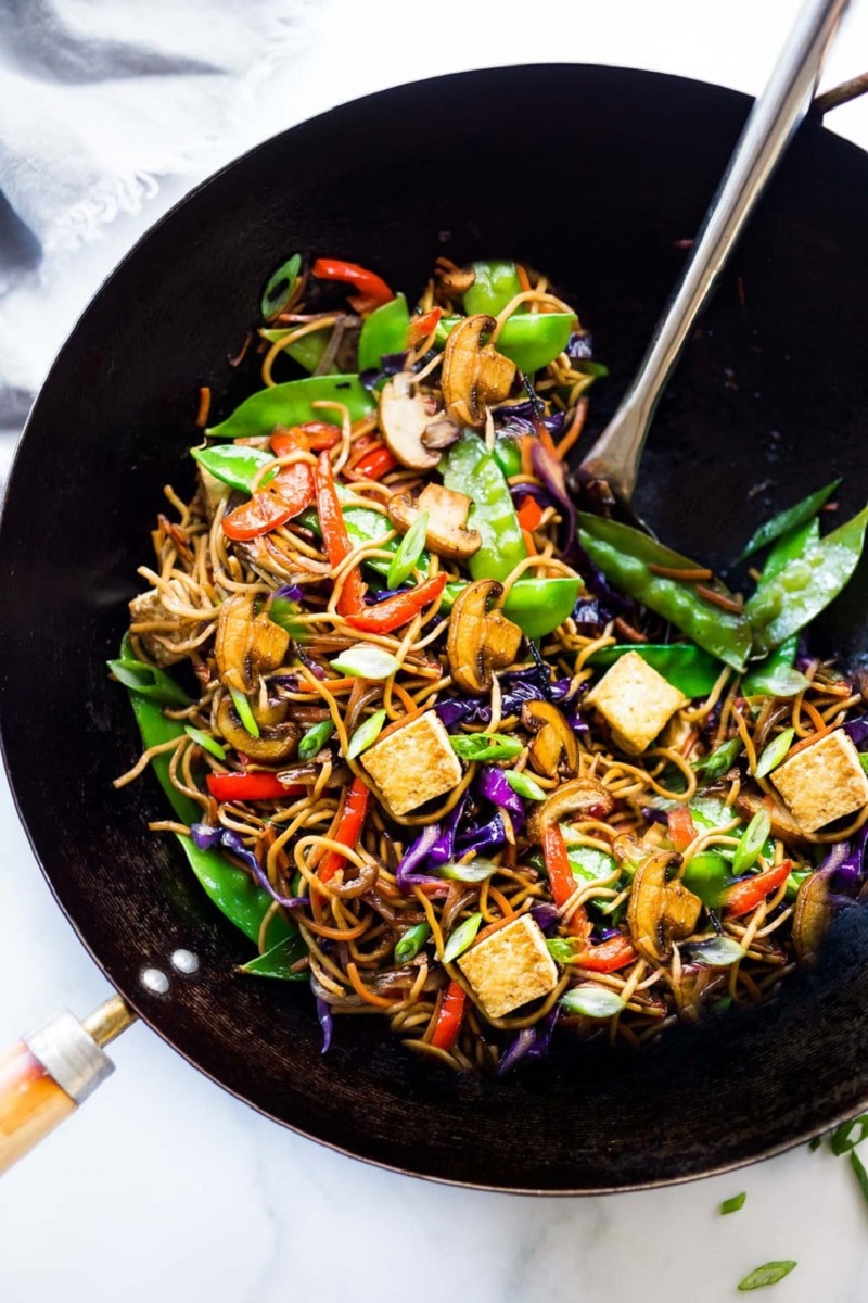 Veggie Lo Mein Best Healthy 30-Minute Plant-Based Dinners
