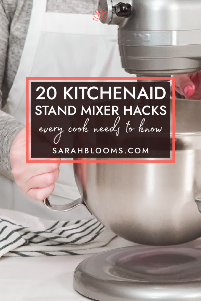 Make food prep and baking quick and easy with these 20 Best KitchenAid Stand Mixer Hacks!