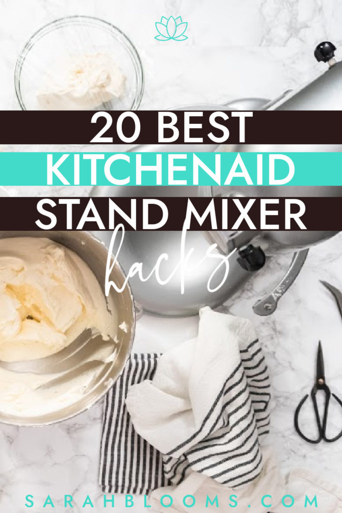 Make food prep and baking so much easier with these 20 Best KitchenAid Hacks everyone cook needs to know!