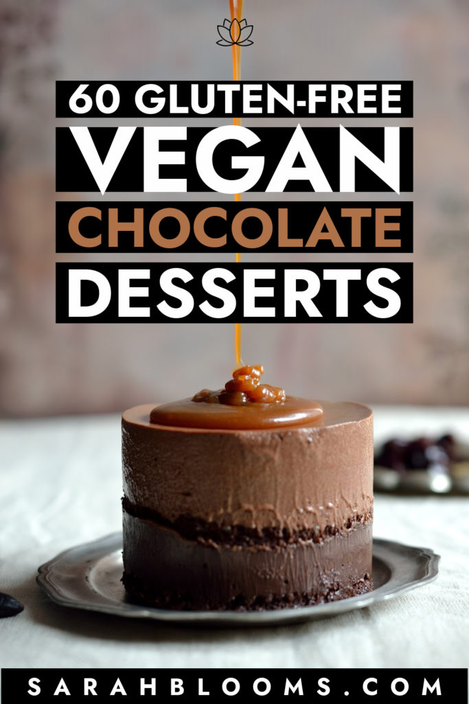 Satisfy your toughest chocolate cravings with these 25 Best Vegan Gluten-Free Chocolate Desserts you won't be believe are healthy!