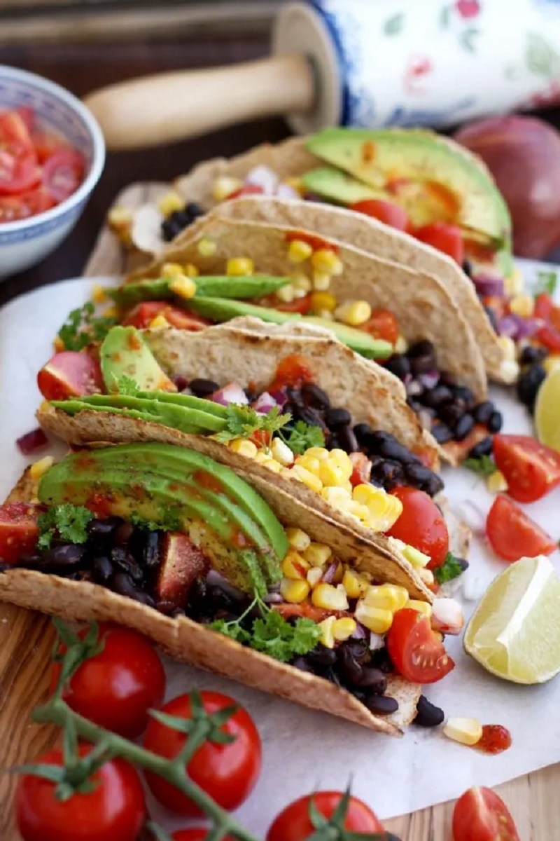 Healthy 5-Minute Vegan Tacos Easy 15-Minute Vegan Recipes for When You Have No Time