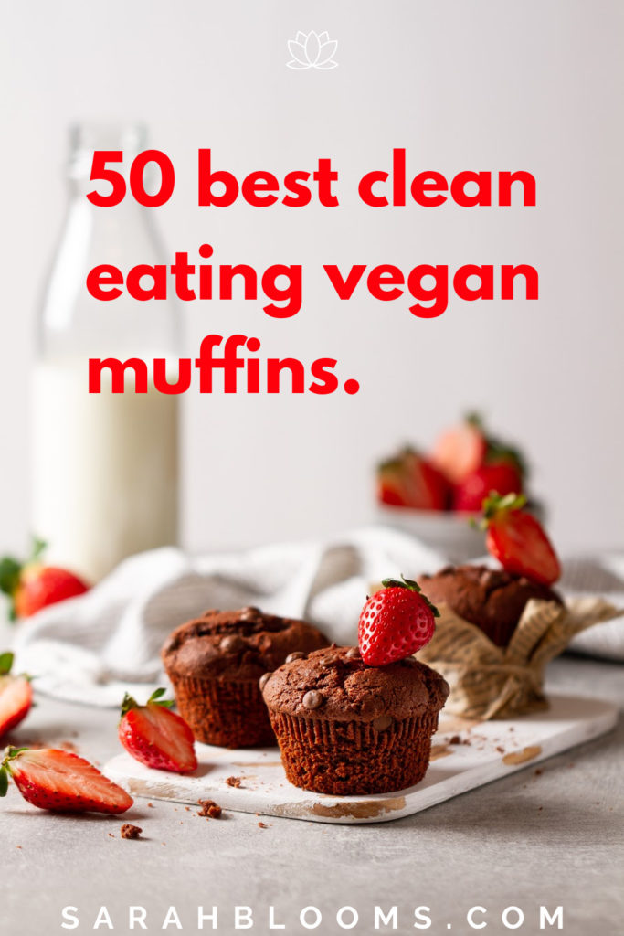 Prep these 50 Best Healthy Vegan Muffin Recipes for easy and delicious grab-and-go breakfasts, snacks, and desserts!
