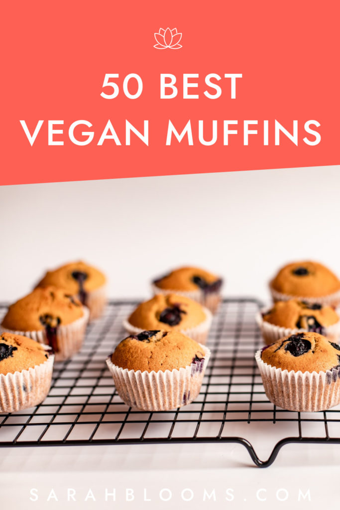 Prep these 50 Best Healthy Vegan Muffins for perfect grab-and-go breakfasts, snacks, and desserts your whole family will love!