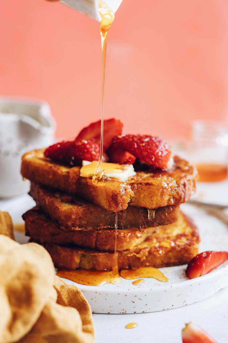 Vegan French Toast 40 Easy 15-Minute Vegan Recipes for When You Have No Time