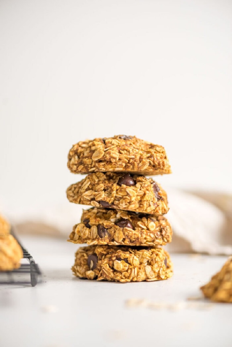 Healthy Pumpkin Oat Cookies Easy 15-Minute Vegan Recipes for When You Have No Time