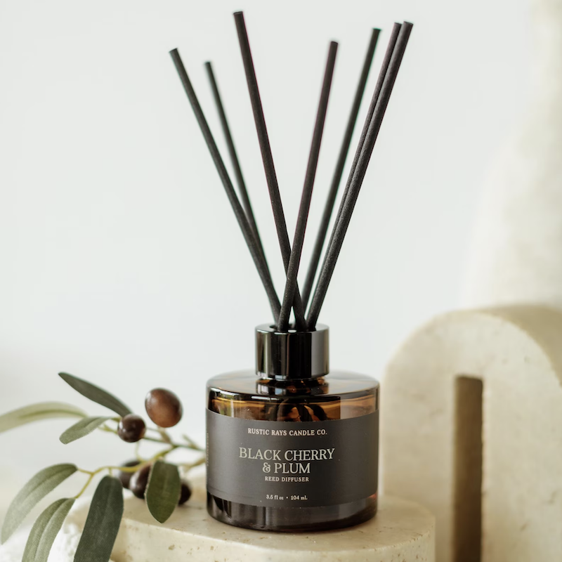 Etsy Shop Spotlight: Rustic Rays Candle Co., handmade candles, reed diffusers, room sprays, and more.