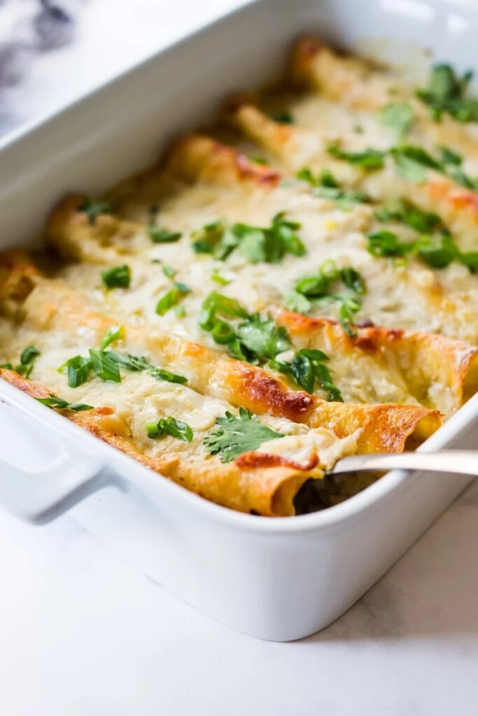 Roasted Poblano Enchiladas | Best Healthy Comfort Food Recipes
